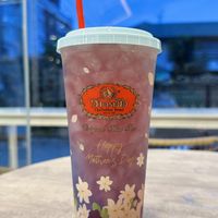 Yuzu jasmine butterfly pea tea (55 THB)  at ChaTraMue  in Chiang Mai