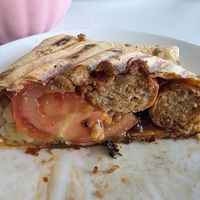 Vegan breakfast burrito at SeaYou  in Felixstowe