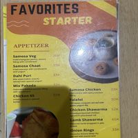   at Qnara Indian Food in Sidemen