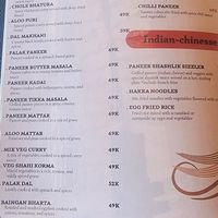 Vegetarian Mains  - September 2024 at Qnara Indian Food in Sidemen