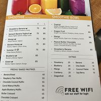 Menu options  at DPS - Fresh in Tuban