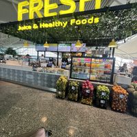 Front of store. Grab n go juice   at DPS - Fresh in Tuban