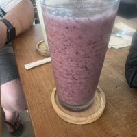 There’s this 1 vegan smoothie on the menu. It was good. I added chia seeds   at DPS - Fresh in Tuban