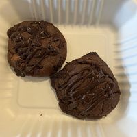 Triple chocolate cookies   at Simona Specialty Coffee Club in San Sebastian