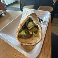 Falafel pita  at CAVA in Richardson