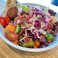 Build-a-bowl + falafel   at CAVA in Richardson