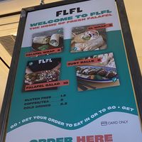 Menu  at FLFL - Den Haag  in The Hague