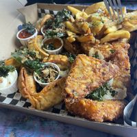   at Desert Island Dumplings in Manchester