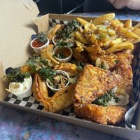   at Desert Island Dumplings in Manchester