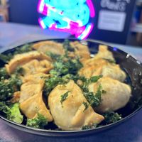 All the dumplings!   at Desert Island Dumplings in Manchester