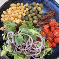 Italiana salad, order without the burrata   at Bella Pizzeria in Portimao
