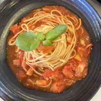 Linguini alla Arrabbiata pasta  at Bella Pizzeria in Portimao