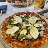 Pizza Vegan  at Bella Pizzeria in Portimao