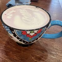 Lunar Latte (looks like space, tastes like birthday cake)   at Knead  in Albuquerque
