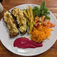 El plato del día cuando fui at Verde Pistacho in Buenos Aires