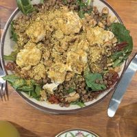 Ensalada de espinaca at Verde Pistacho in Buenos Aires