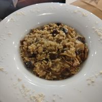 Mushroom risotto at Portobello in Siviri