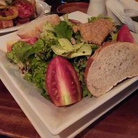 vegetable salad with quinoa and no meat. very fresh at Florin Cafe in Sucre