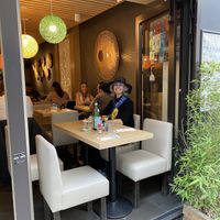 Comfortable chairs!   at Fujiyaki in Paris