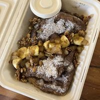 Waffle French toast   at Nanita in Oaxaca