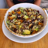 Quinoa Salad at Nanita in Oaxaca