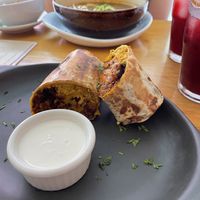 Burrito (incredible!)  at Nanita in Oaxaca