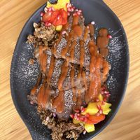 Chocolate French toast   at Nanita in Oaxaca