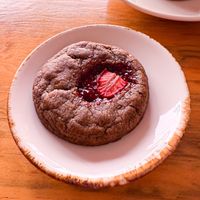 Chocolate cookie  at Nanita in Oaxaca