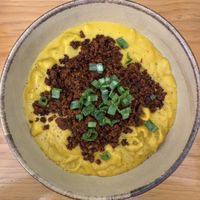 Mac with Chorizo  at Nanita in Oaxaca