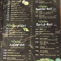 Große vegane Auswahl  at Sushi Trier in Trier