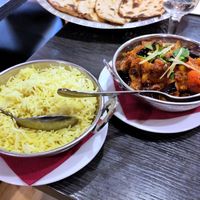 Eggplant sabji at Indian Restaurant Nanda Devi in Tampere