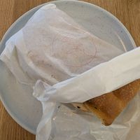 sandwich from Baja bakery at Coffeedesk Kawiarnia - Tamka in Warsaw