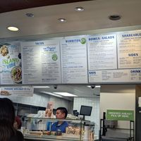 Menu at Rubio's Coastal Grill in El Segundo