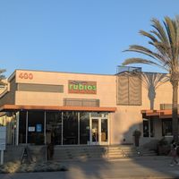 Outside at Rubio's Coastal Grill in El Segundo