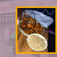 Kung pao at Spicy Moon  - Bowery in New York City