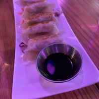 Potato chive sour cream dumplings   at Spicy Moon  - Bowery in New York City