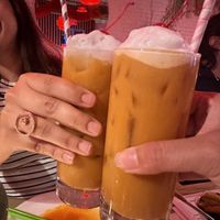 Thai iced tea   at Spicy Moon  - Bowery in New York City