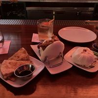 Scallion pancakes, Bao bun, dumpling   at Spicy Moon  - Bowery in New York City