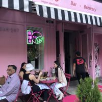Front door   at Spicy Moon  - Bowery in New York City