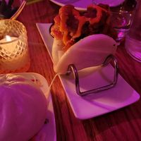 Hen of the woods Bun at Spicy Moon  - Bowery in New York City