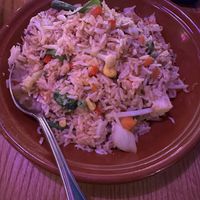Vegetable fried rice   at Spicy Moon  - Bowery in New York City