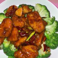 General Tso's Style at Spicy Moon  - Bowery in New York City