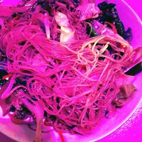 Rice Noodles with Vegetables at Spicy Moon  - Bowery in New York City