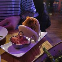 Hen of the woods bao at Spicy Moon  - Bowery in New York City