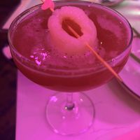 Lychee martini  at Spicy Moon  - Bowery in New York City