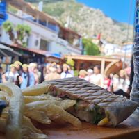 Vegan tacos + views at MIDO'S in Chefchaouen