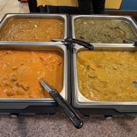 Another tray of Thursday dinner vegan buffet 2   at Turmeric Cuisine of India in Rohnert Park