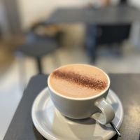 Oat milk hot chocolate   at Falo Coffee Brewers in Takayama