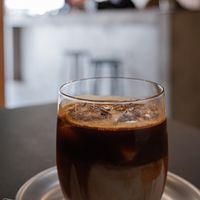 Iced oat latte   at Falo Coffee Brewers in Takayama