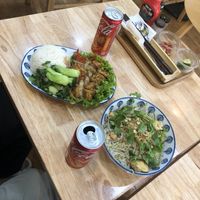 vegan food  at Quan Little Hanoi in Hanoi